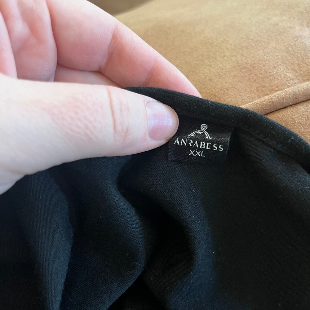 Maternity Plus Size Maxi Dress, XXL - Picture 4 of 5